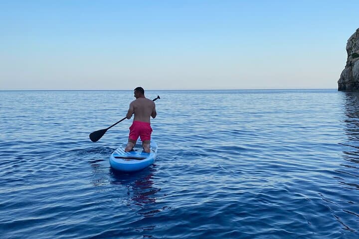 Lindos Sunset Private Boat Cruise — Coastal Swim, Snacks & Acropolis Views photo 4