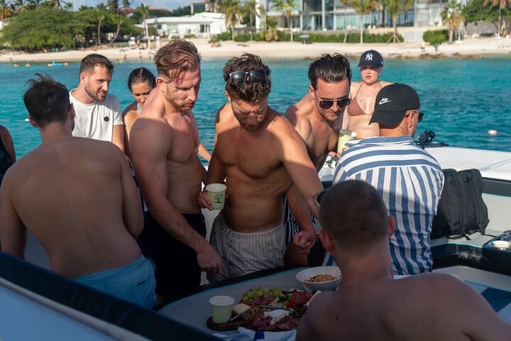 Private Aruba Sunset Catamaran Cruise to Arashi Beach photo 3
