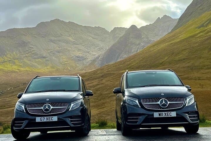 Edinburgh to Gleneagles Private Luxury Transfer — Mercedes V-Class for 1–6 Passengers