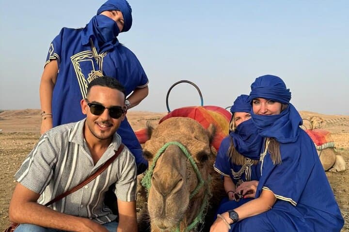Agafay Desert Camel Ride, Sunset Dinner & Pool from Marrakech
