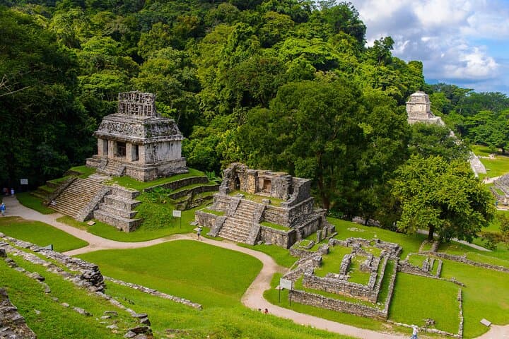 Blue Water Misol-ha & Palenque Day Tour from San Cristóbal — Agua Azul Waterfalls and Mayan Ruins photo 2