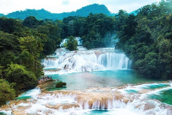 Blue Water Misol-ha & Palenque Day Tour from San Cristóbal — Agua Azul Waterfalls and Mayan Ruins photo 5