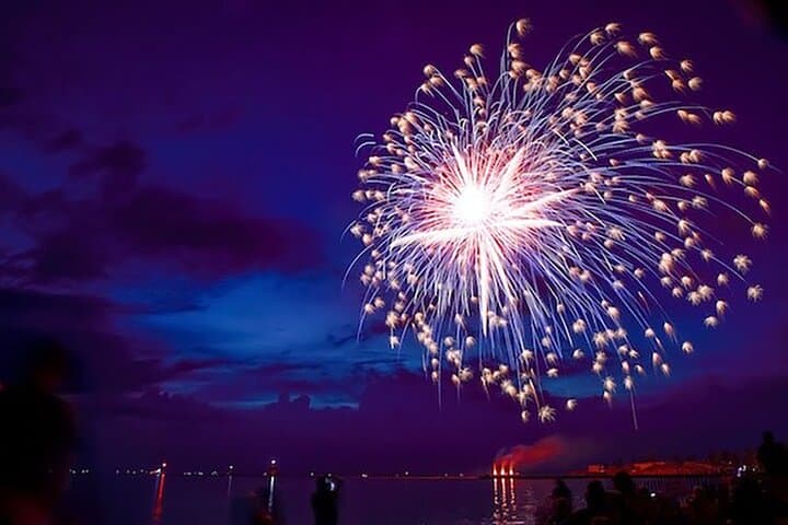 Private Sunset & Fireworks Dolphin Tour on Hilton Head Island