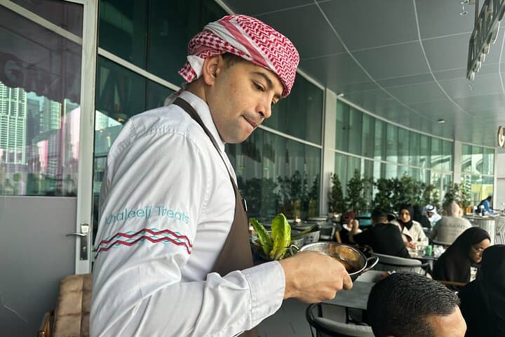 Dubai Private Walking Food Tour with Burj Khalifa Bar Access photo 4