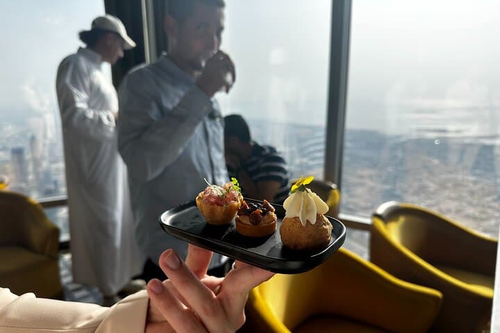 Dubai Private Walking Food Tour with Burj Khalifa Bar Access photo 6