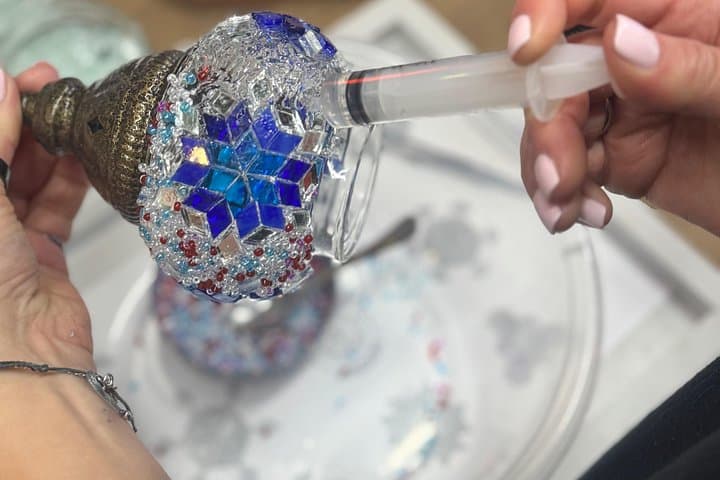 Glass Mosaic Workshop with Turkish Tea and Hagia Sophia Views — Istanbul Cultural Craft Experience photo 2