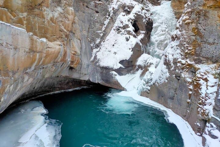 Johnston Canyon Evening Hike: Twilight Waterfalls & Ice-Filled Canyons in Banff photo 6