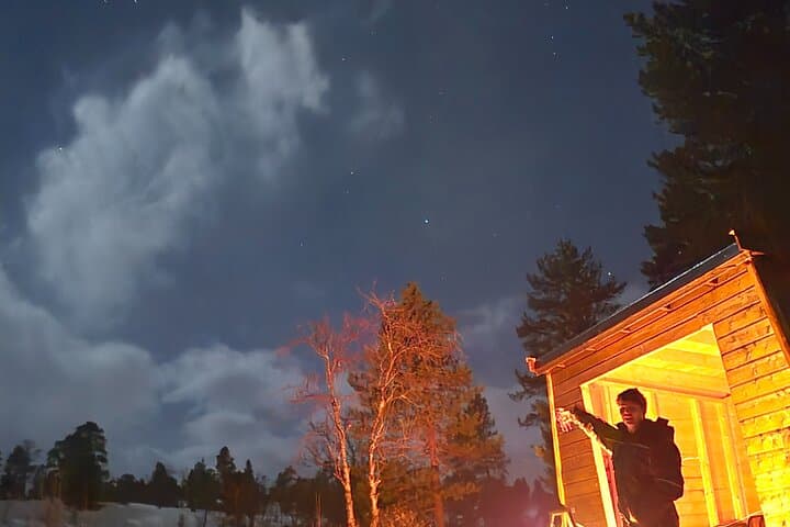 Starlit Adventure in Vikran: Tromsø Northern Lights Bonfire Hike photo 6