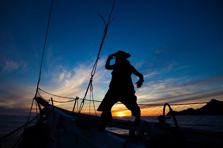 Pirates Sunset Cruise at Cabo San Lucas Arch — Sunset BBQ Boat Tour photo 1