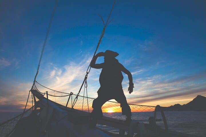 Pirates Sunset Cruise at Cabo San Lucas Arch — Sunset BBQ Boat Tour photo 2
