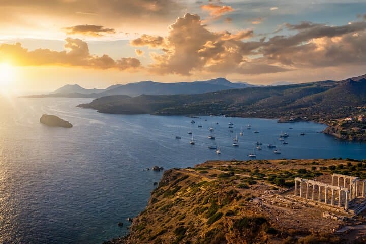 Athens Riviera Sunset Cruise to Poseidon's Temple photo 3