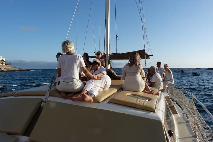 Costa Adeje Catamaran Excursion: 3-Hour Sail to Teide, Snorkel & Whale Spotting photo 3