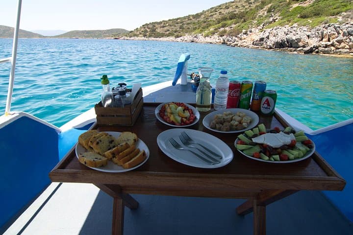 Sunset Grill & Sea Breeze: Spinalonga Boat Escape with Fishing & Snorkeling photo 1