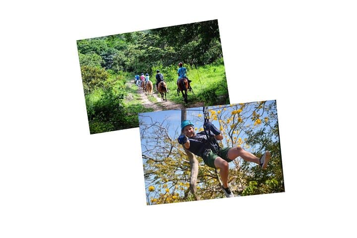 Papagayo Zipline and Horseback Combo — Canopy Flight and Saddle Trails