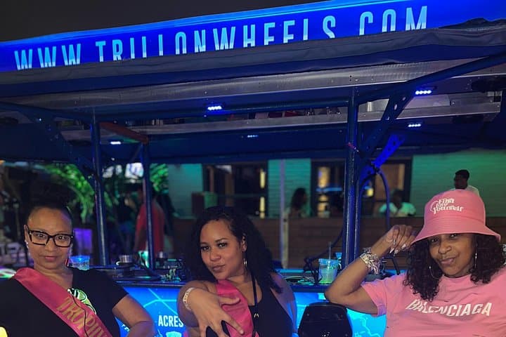 90s R&B Party Bike Tour in Houston — Trill On Wheels Pedal Party photo 2