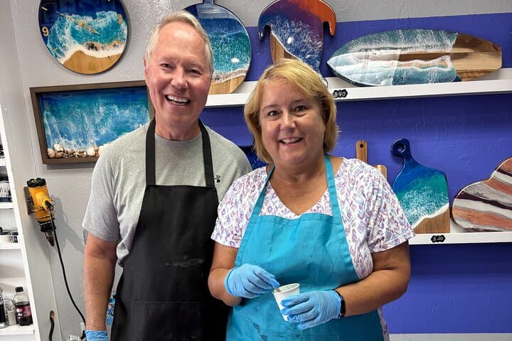 Siesta Key Epoxy Resin Workshop: Create Custom Resin Charcuterie Boards in Sarasota photo 6
