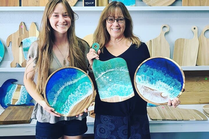 Siesta Key Epoxy Resin Workshop: Create Custom Resin Charcuterie Boards in Sarasota