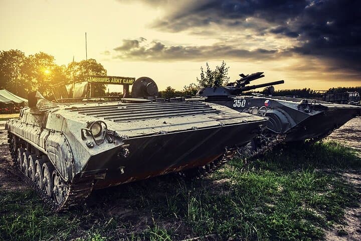 Prague Military Experience: Tank Driving and AK-47 Shooting Adventure