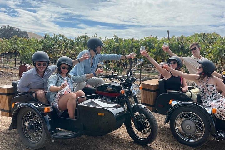 Sidecar Wine Tour San Luis Obispo — Wolff Vineyards Scenic Ride