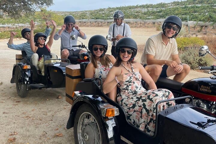 Sidecar Wine Tour San Luis Obispo — Wolff Vineyards Scenic Ride photo 2