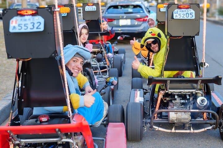 Osaka Go-Kart Tour in Costume — Drive Dotonbori & Namba Streets photo 6