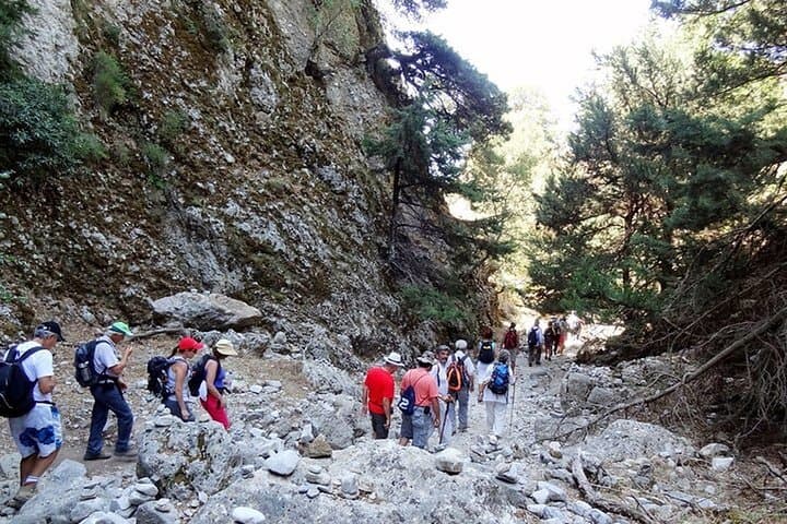 Exploring Imbros Gorge: Private Day Hike and Coastal Swim from Chania photo 2