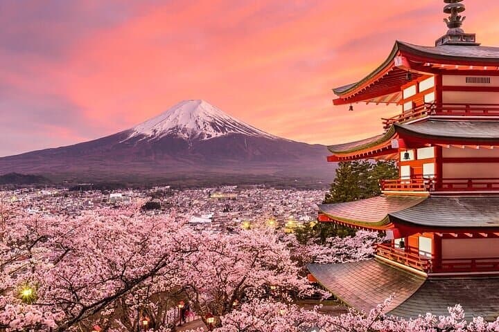 Private Mount Fuji Day Tour from Tokyo: Chureito, Caves, Onsen & Views photo 4