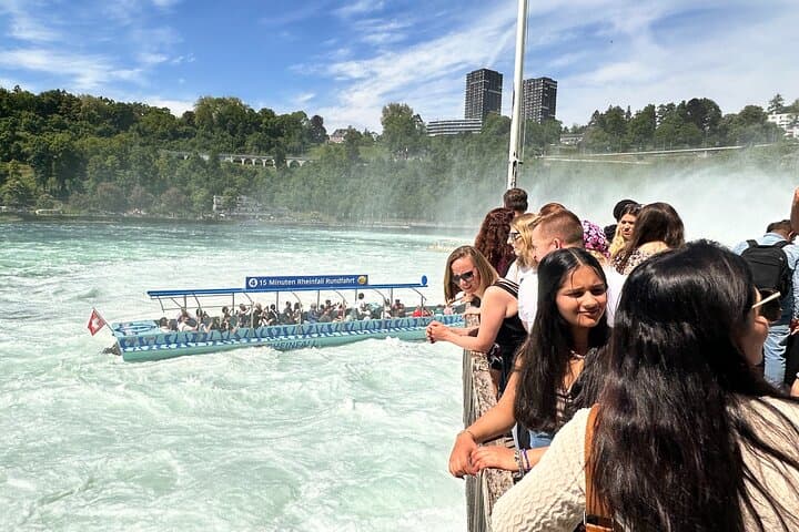Rhine Falls Private Half-Day Tour from Zurich: Schloss Laufen, Glass Lift & Boat Ride photo 2