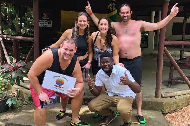Martha Brae Rafting & Jamaica Blue Hole Private Day Trip from Montego Bay