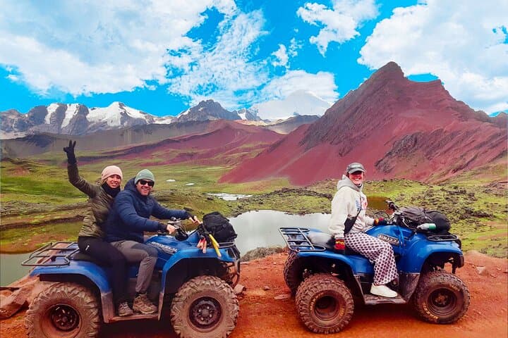 ATV Red Valley and Mountain of Colors from Cusco