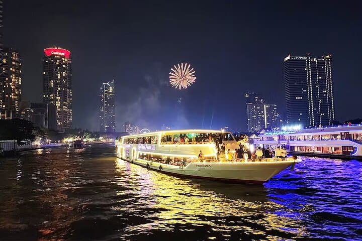 Chao Phraya Princess Sunset & Dinner Cruise — Bangkok River Dinner, Views & Live Music photo 2