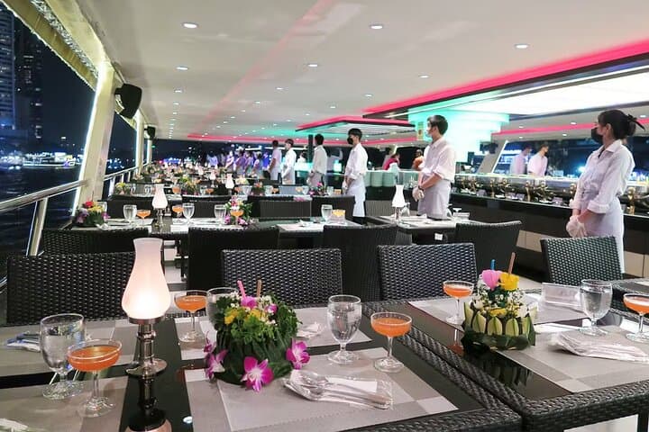 Chao Phraya Princess Sunset & Dinner Cruise — Bangkok River Dinner, Views & Live Music photo 6
