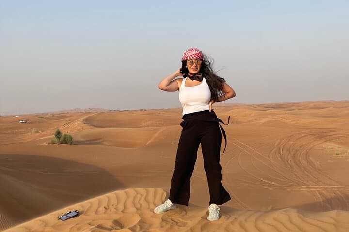 Morning Dune Safari, Sandboarding & Camel Ride in Dubai Desert photo 3