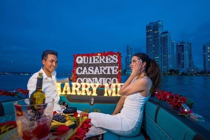 Private Sunset Proposal Cruise in Cartagena Bay photo 5