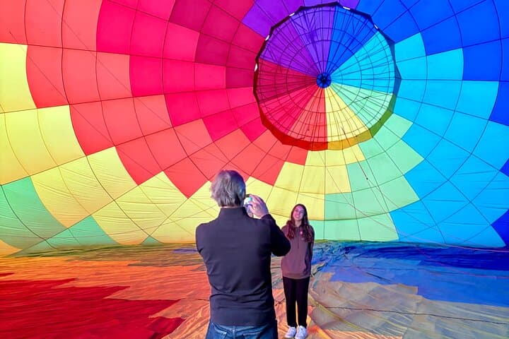 Sunrise Hot Air Balloon Ride Over Teotihuacan Pyramids
