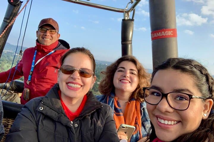 Sunrise Hot Air Balloon Ride Over Teotihuacan Pyramids photo 3