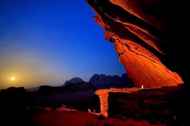 Starfall Cave Camping in Wadi Rum — Overnight Bedouin Cave Stay Under the Desert Sky photo 4