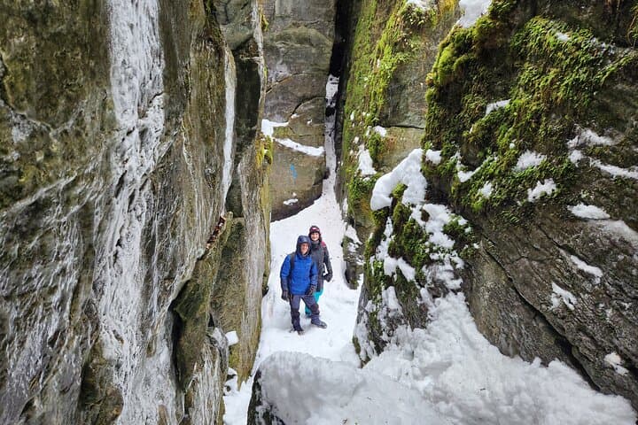 Winter Snowshoe to Singhampton Caves — Private Guided Tour from Collingwood