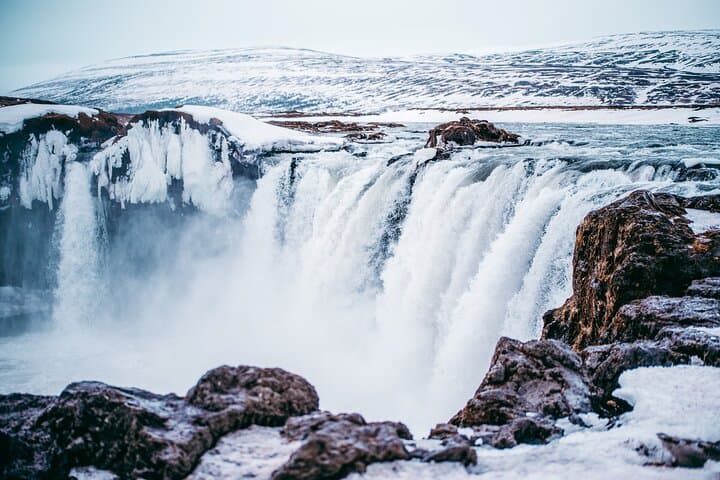 Explore Godafoss in Winter: Akureyri Waterfall Tour with Crampons photo 4
