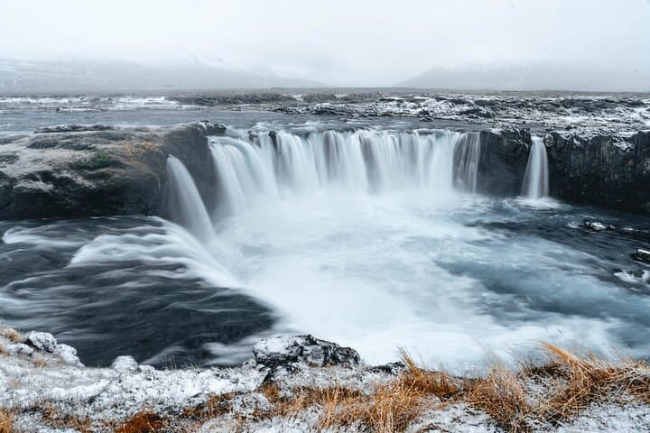 Explore Godafoss in Winter: Akureyri Waterfall Tour with Crampons photo 5