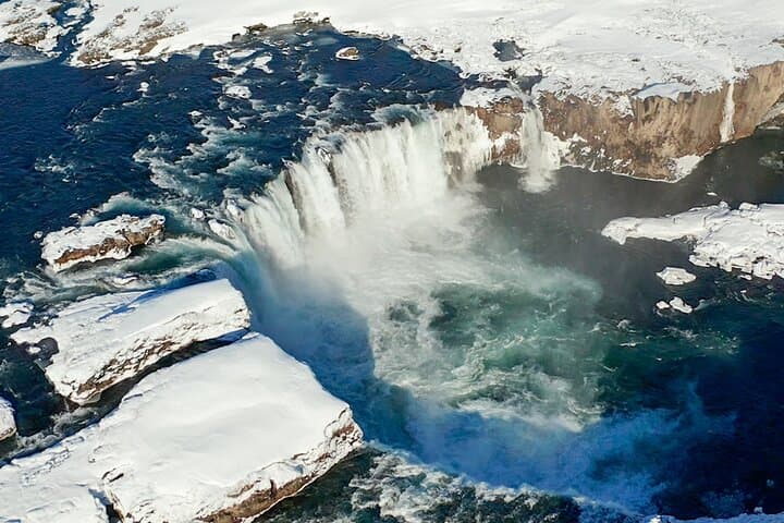 Explore Godafoss in Winter: Akureyri Waterfall Tour with Crampons photo 6