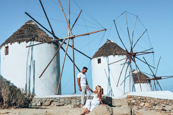 Capture Mykonos: Windmills & Alleyway Photo Tour photo 5