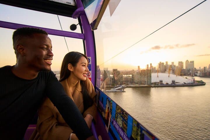 Thames River & IFS Cloud Cable Car: London River and Aerial Return Journey