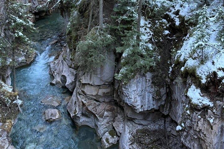 Johnston Canyon Evening Hike: Twilight Waterfalls & Ice-Filled Canyons in Banff photo 3