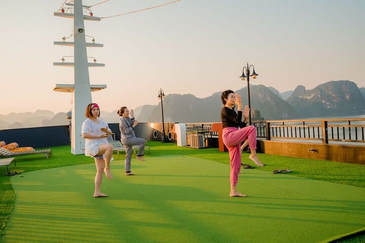Lan Ha Bay 2-Day Overnight Cruise from Hanoi: Kite Cruise, Kayaks & Tai Chi photo 3