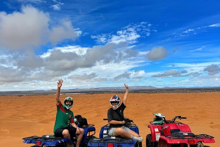 Quad Biking in Merzouga's Erg Chebbi Dunes: 80-Minute Desert Adventure photo 2