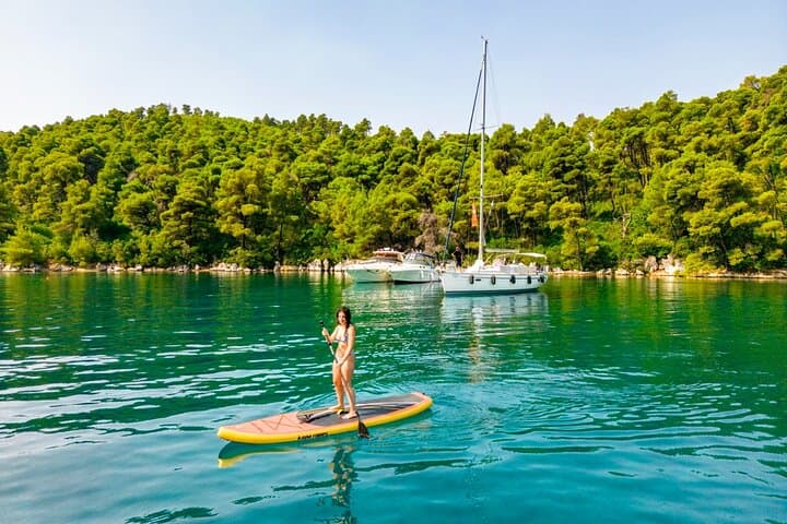 5-Hour Private Sail to Blue Lagoon & Secret Bays in Sithonia photo 3