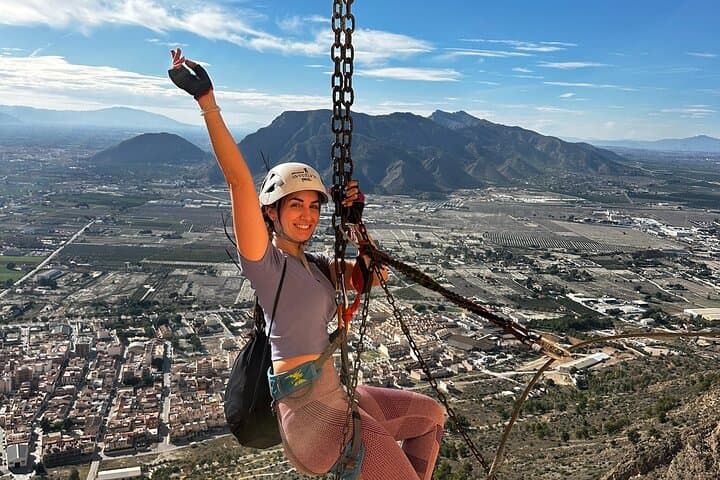 Redován Via Ferrata K4: High-Exposure Climbing Near Elche, Spain photo 2