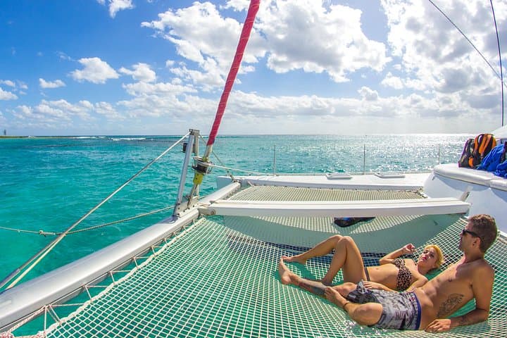 Catamaran Sailing and Snorkel Tour in Riviera Maya — Reefs, Paddleboards & Open Bar photo 2