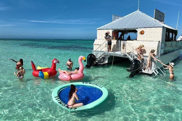 Key West Sandbar Safari: Tiki Boat Cruise to Shallow Sandbars & Swim Stops photo 1